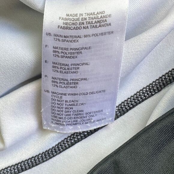 Adidas Climalite Compression Workout Leggings Cropped 21” Inseam Black Multi M - Picture 7 of 9